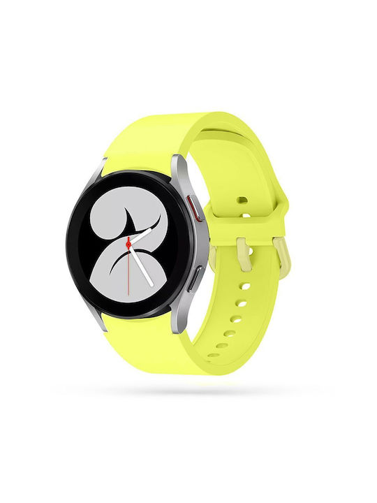 Tech-Protect Iconband Armband Silikon Gelb (Galaxy Watch4 / Watch5 / Watch5 Pro) THP1310