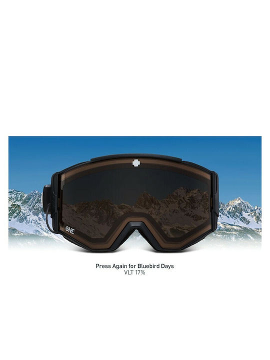 Spy Ace EC Ski & Snowboard Goggles Children with Lens in Braun Color