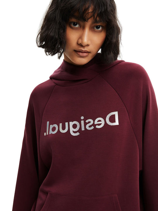 Plata Women's Sweatshirt Hooded Granate