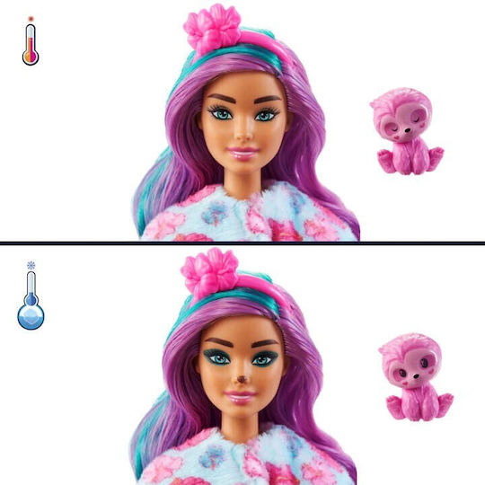 Barbie Faultier Puppe Cutie Reveal für 3+ Jahre alt+ Jahre