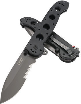 Columbia River Knives G10 W-Veff Taschenmesser Schwarz