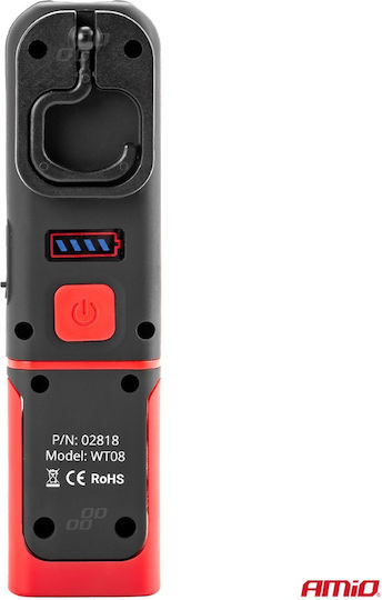 AMiO Rechargeable LED Flash Light with Maximum Brightness 350lm