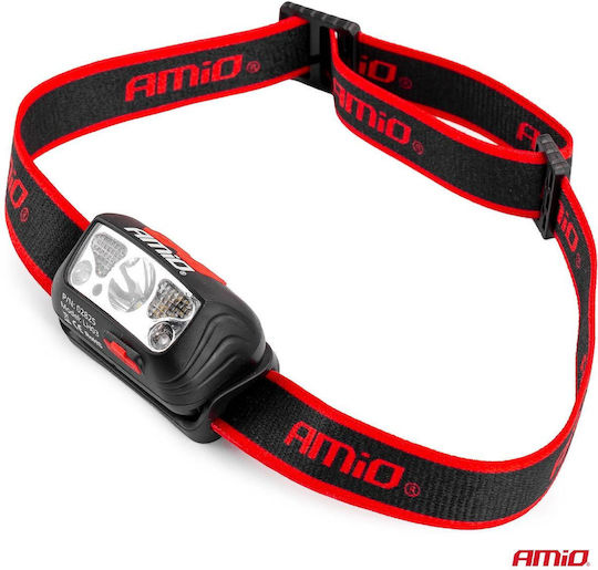 AMiO Rechargeable LED Head Flashlight