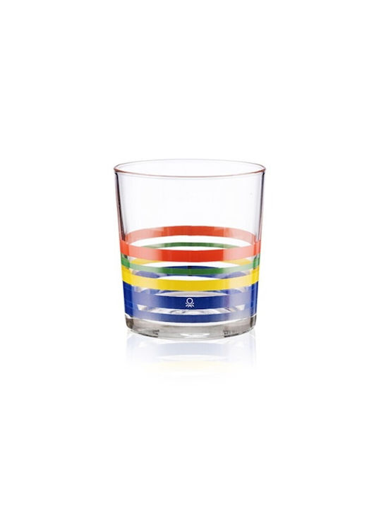 Benetton Po Water Glass Set 330ml 4pcs