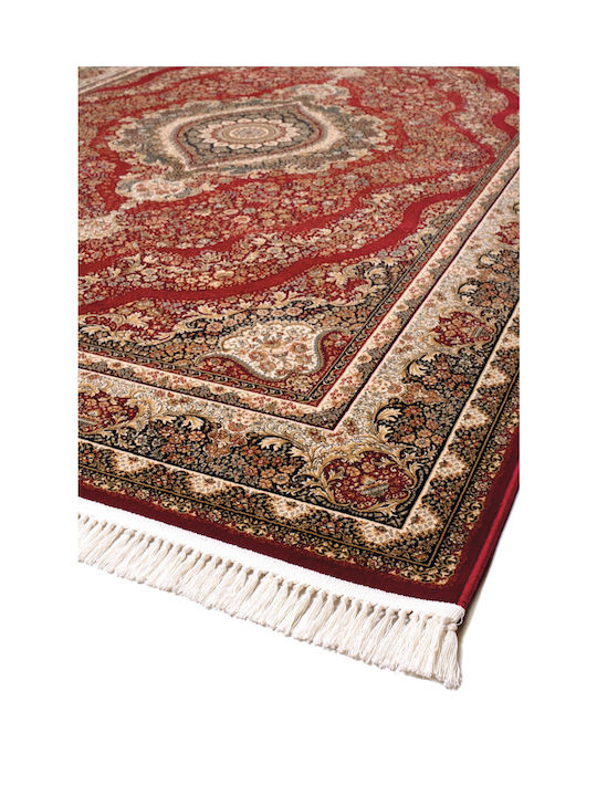 Viokarpet Oriental Silk 111R Rug Rectangular Red