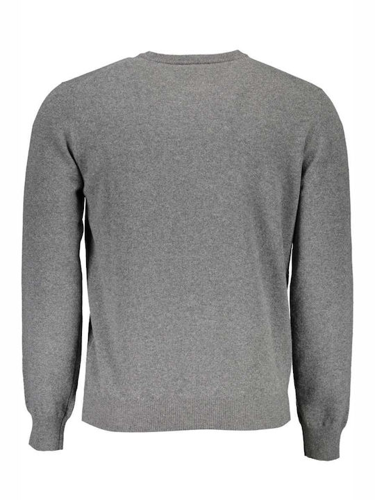 Harmont & Blaine Men's Long Sleeve Sweater Gray