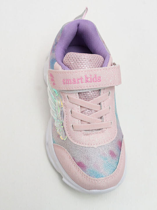 Kids Sneakers with Scratch Pink