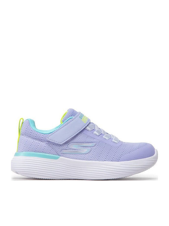 Go Run Παιδικά Sneakers με Σκρατς Λιλά
