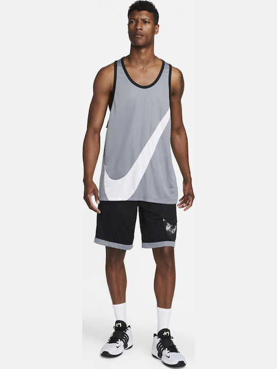 Dri-FIT Crossover Dri-Fit Sportliches T-Shirt Gray