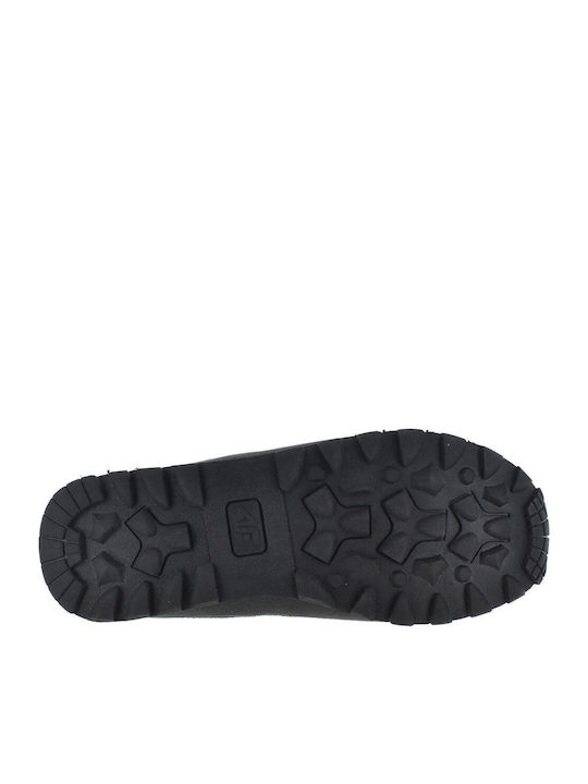 Kids Boots with Laces Black