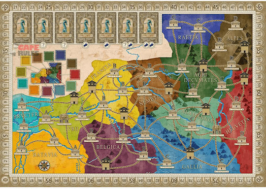 Spiel Erweiterung Concordia: Britannia / Germania für 2-5 Spieler 12+ Jahre (EN) Pd Verlag