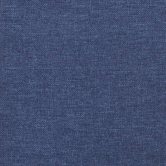 Bettunterlage Einzel mit Stoff Blau für die Matratze 90x200cm