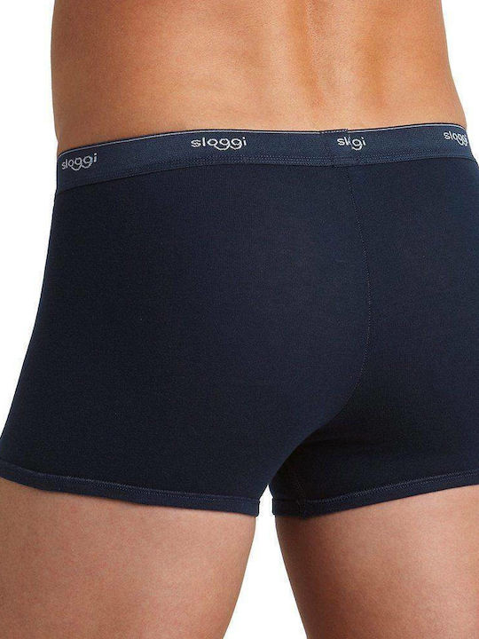 Sloggi Basic Short Herren Boxershorts Blue 1Packung