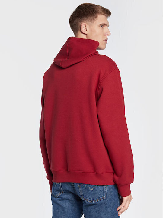 New Era Heritage Burgundy with Hood