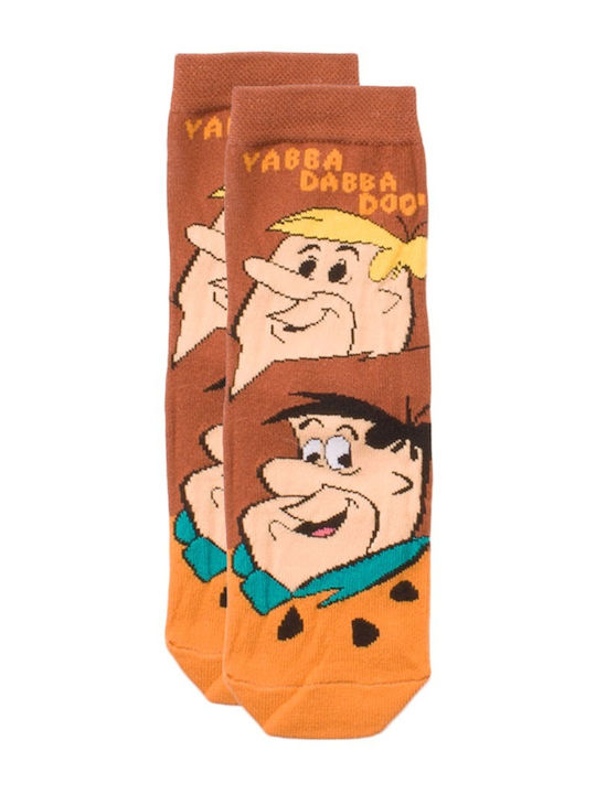 Warner Bros Kids' Socks Knee-High Flintstones Multicolored 3 Pairs