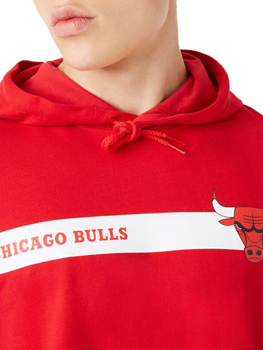 NBA Team Chibul Sweatshirt with Hood Red