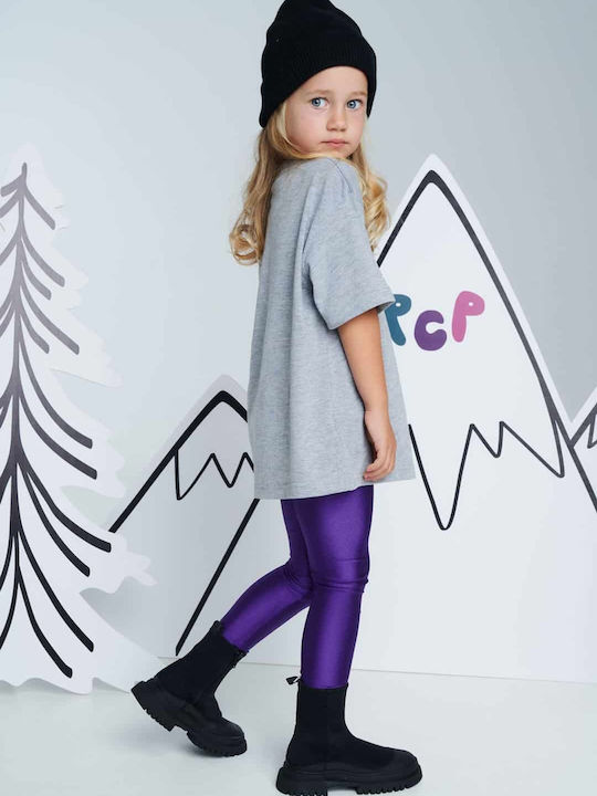 Kinder Leggings Lang Lila Jacqueline