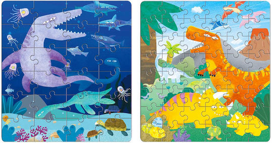 Παιδικό Puzzle Δεινόσαυροι για 3+ Ετών 72pcs Mieredu
