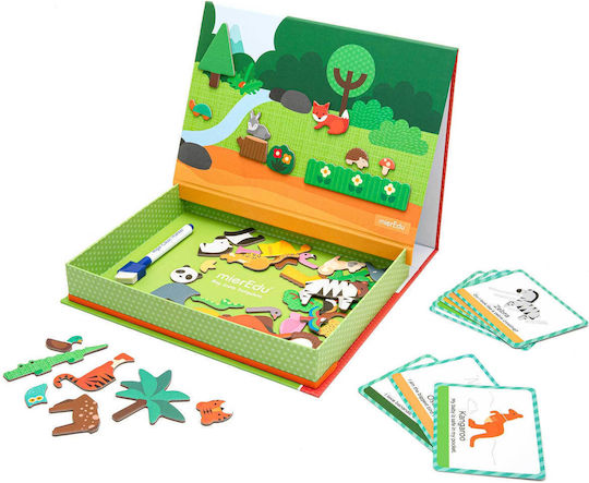 Mieredu Magnetic Construction Toy Animal World for Children Aged 3+