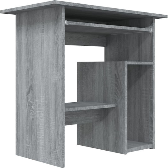 Бюро Дървено Сиво Sonoma 80x45x74см