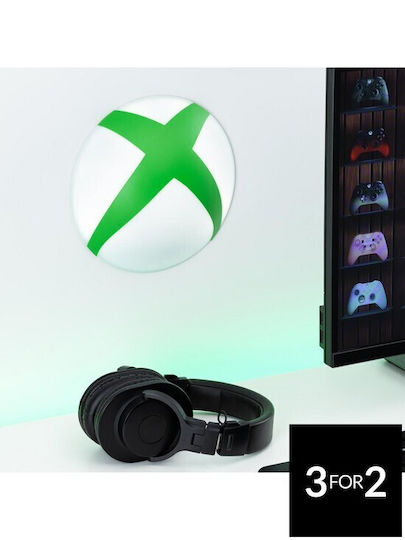 Paladone Детско Декоративно Осветление Xbox Logo Бял 20.3εκ.