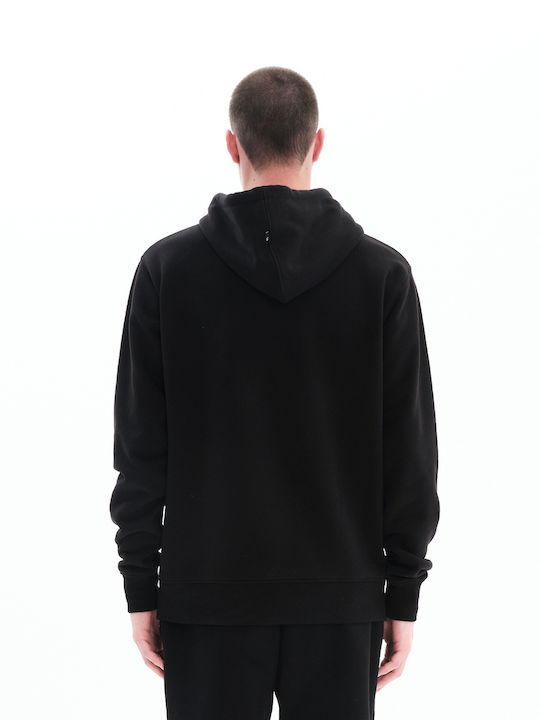 Sweatshirt with Hood Black