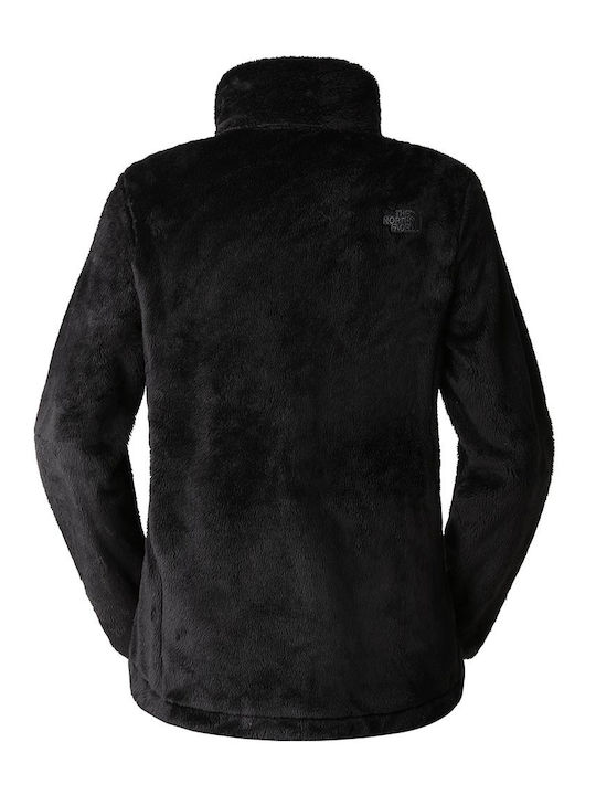 Osito Women's Cardigan with Zipper Black