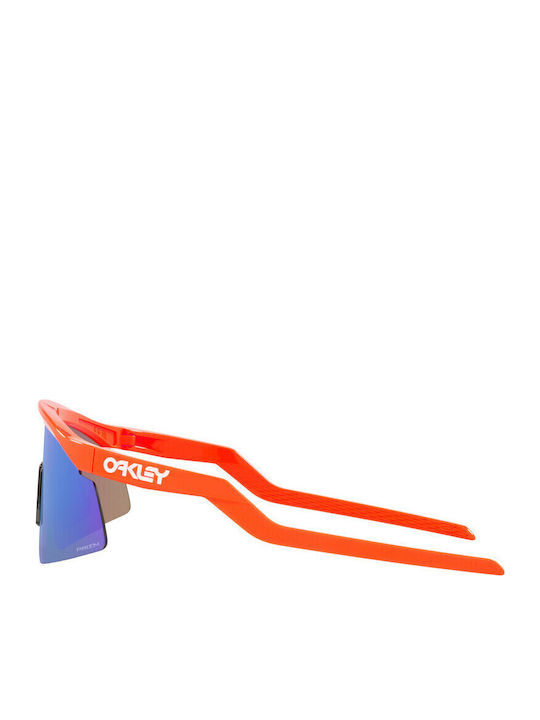 Oakley Hydra Men's Sunglasses with Orange Plastic Frame and Blue Lens OO9229-06