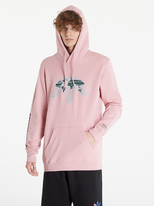 United Sweatshirt mit Kapuze Rosa