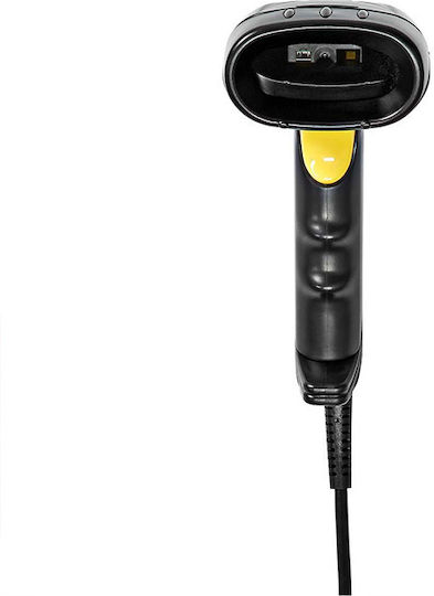 Nedis Handheld Scanner Wired with 1D Barcode Reading Capability