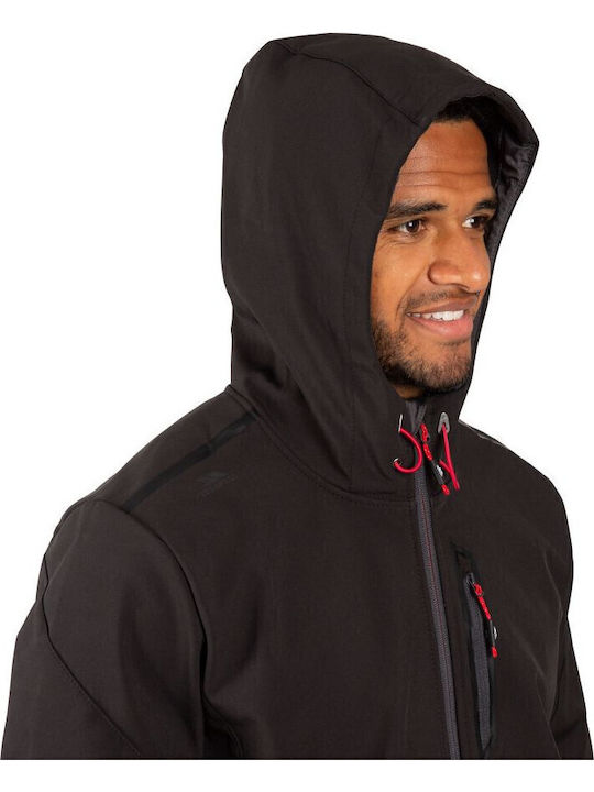 Marlon Winter Jacket Softshell Waterproof and Windproof Black