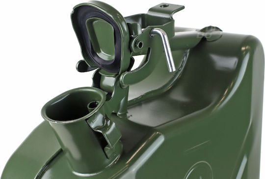AMiO Canistră De Combustibil Cu Două Locuri Metalică 10lt Verde