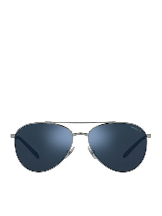 Arnette Sunglasses Silver with Metal Frame
