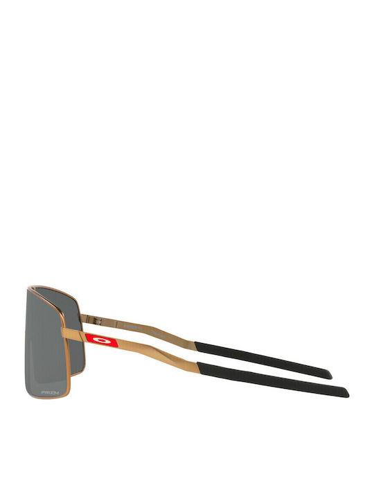 Oakley Sutro Ti Унисекс Слънчеви Очила със Златна Метална Рамка и Сиви Стъкла OO6013-05