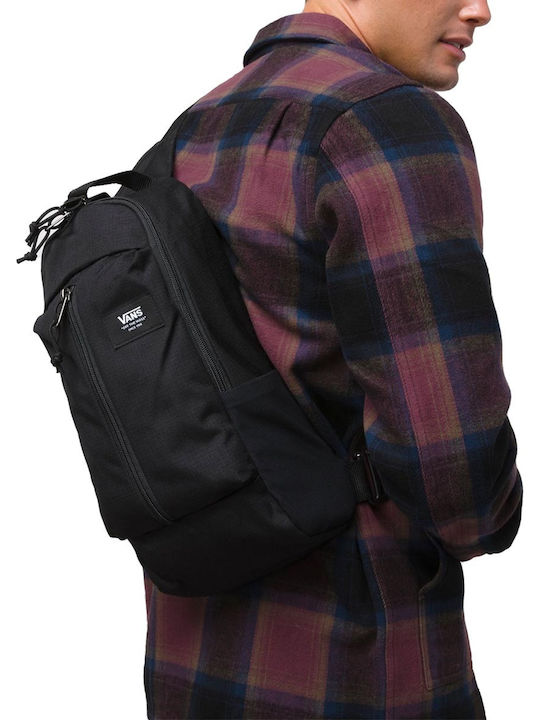 Men's Black Sling Bag