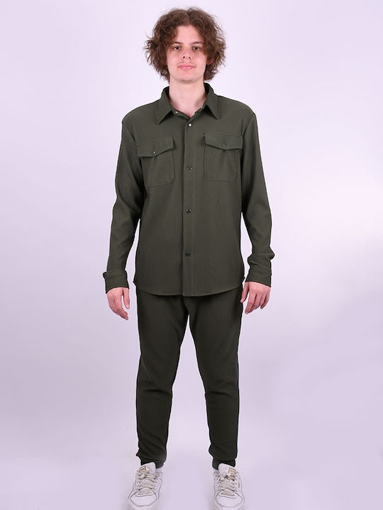 Set of trousers and shirt Khaki