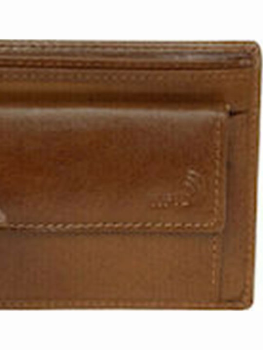 Δερμάτινο Ανδρικό Πορτοφόλι με RFID Cognac
