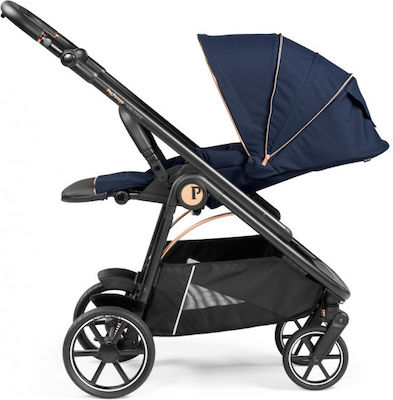 Peg Perego Veloce Reglabil Cărucior pentru Bebeluși Potrivit pentru Nou-născut Albastru Shine 10.7kg