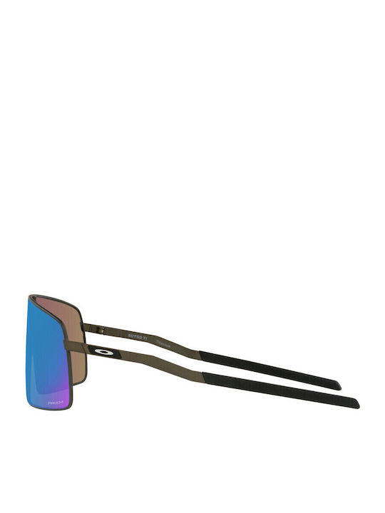 Oakley Sutro Ti Unisex Γυαλιά Ηλίου με Μαύρο Μεταλλικό Σκελετό και Μπλε Φακό OO6013-04