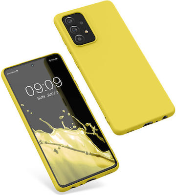 KWmobile Silicone Back Cover Radiant Yellow (Galaxy A52 / A52s)