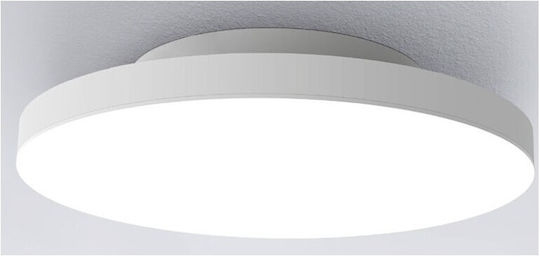 Eglo Turcona Smart Ceiling Mount Light 45cm White with Integrated LED and Remote Control