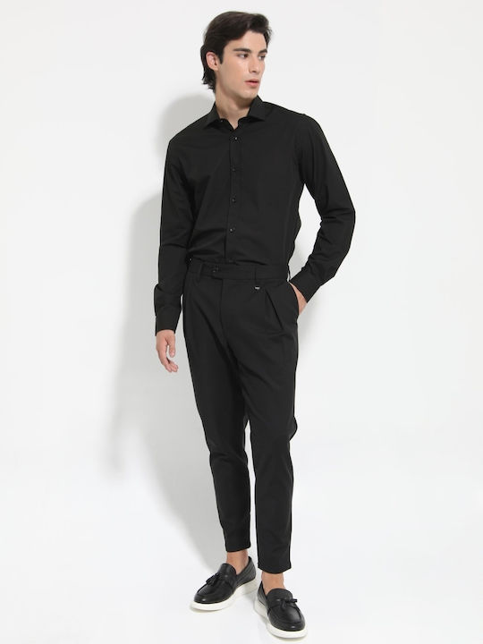 Tresor Men's Trousers Chino Black