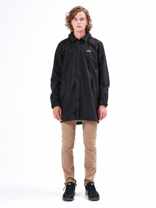 Winter Jacke Parka Wasserdicht Schwarz