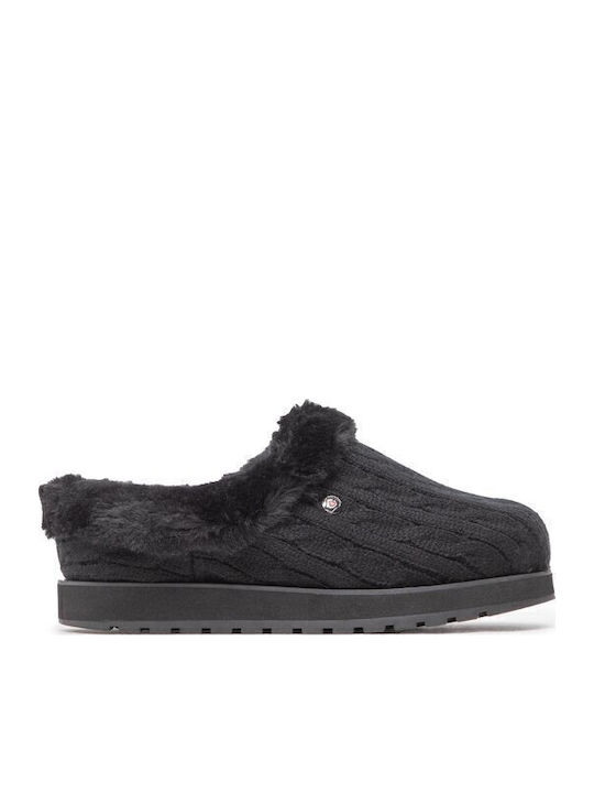 Keepsakes Ice Angel Closed Women's Slippers Black