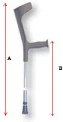 Mobiak Cârjă Gri 1buc 0808468