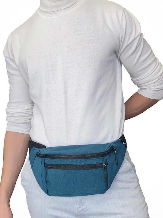 Bum Bag pentru Talie Albastru deschis
