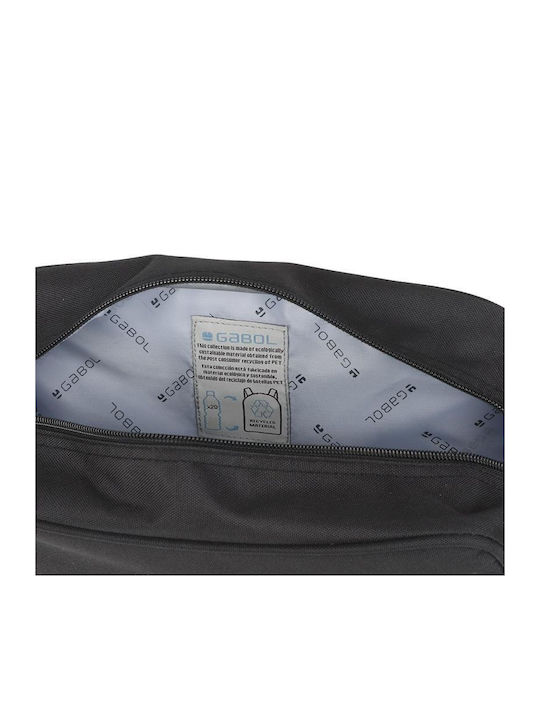 Necessaire Week Eco in Schwarz Farbe
