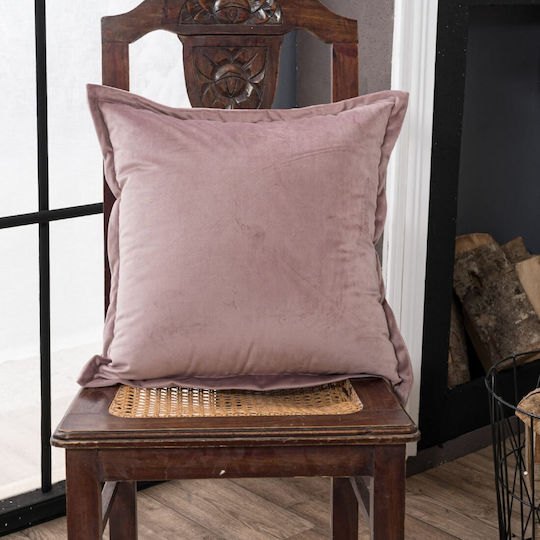 Teoran Μαξιλάρι Καναπέ Velvet από Βελούδο 12 Purple 30x50εκ.