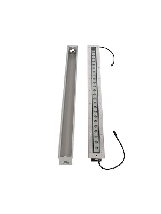 GloboStar Außenstehlampe LED Wall Washer 24W RGBW IP68