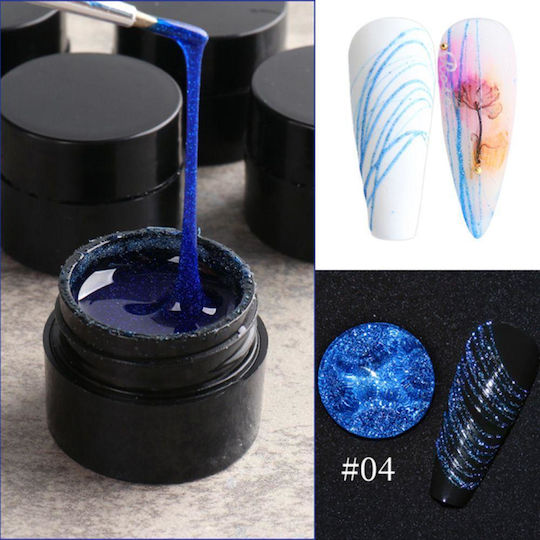 Vicky Spider Nail Art Gel Gel pentru Unghii Multicolor 5ml